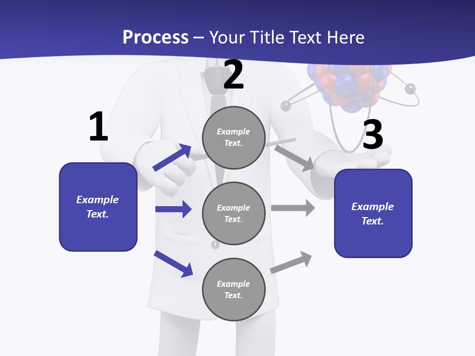 Man Concept Doctor PowerPoint Template