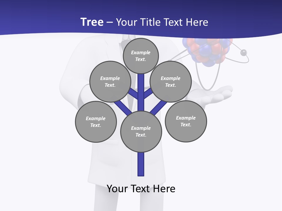 Man Concept Doctor PowerPoint Template
