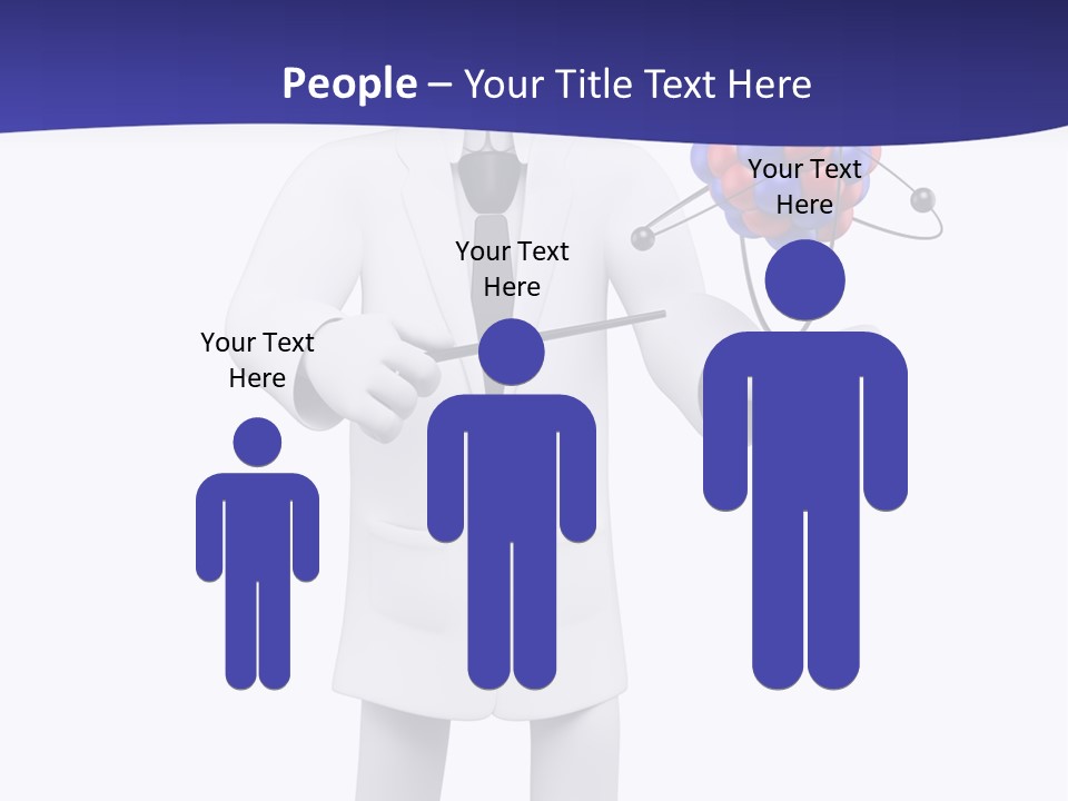 Man Concept Doctor PowerPoint Template