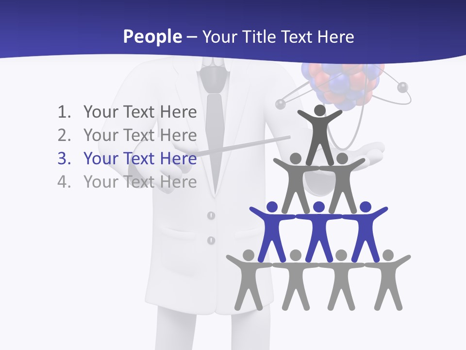 Man Concept Doctor PowerPoint Template