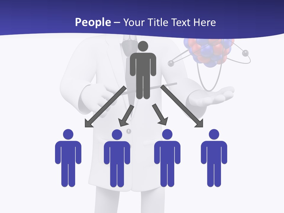 Man Concept Doctor PowerPoint Template