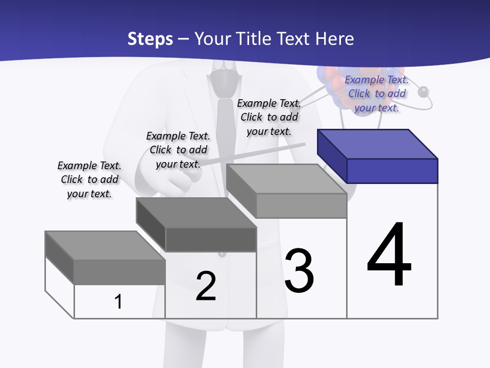 Man Concept Doctor PowerPoint Template