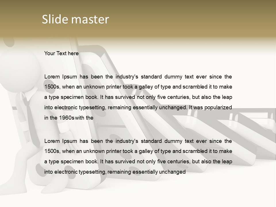 Image Chain Illustration PowerPoint Template