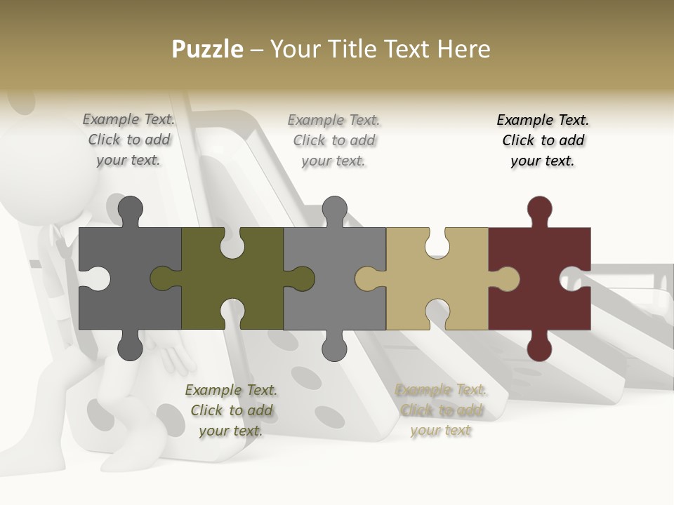 Image Chain Illustration PowerPoint Template