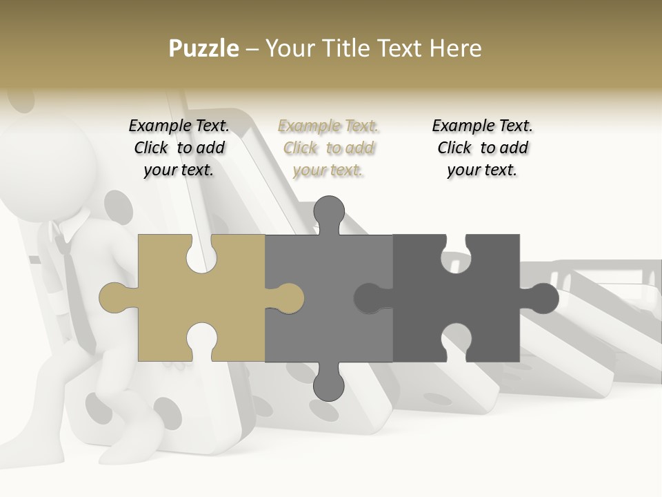 Image Chain Illustration PowerPoint Template