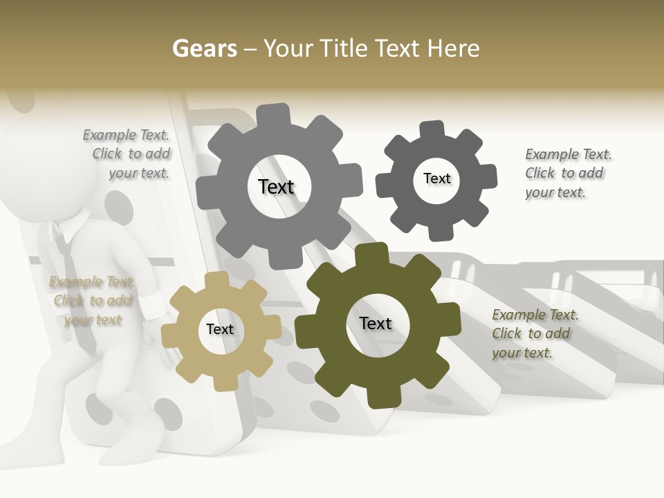 Image Chain Illustration PowerPoint Template