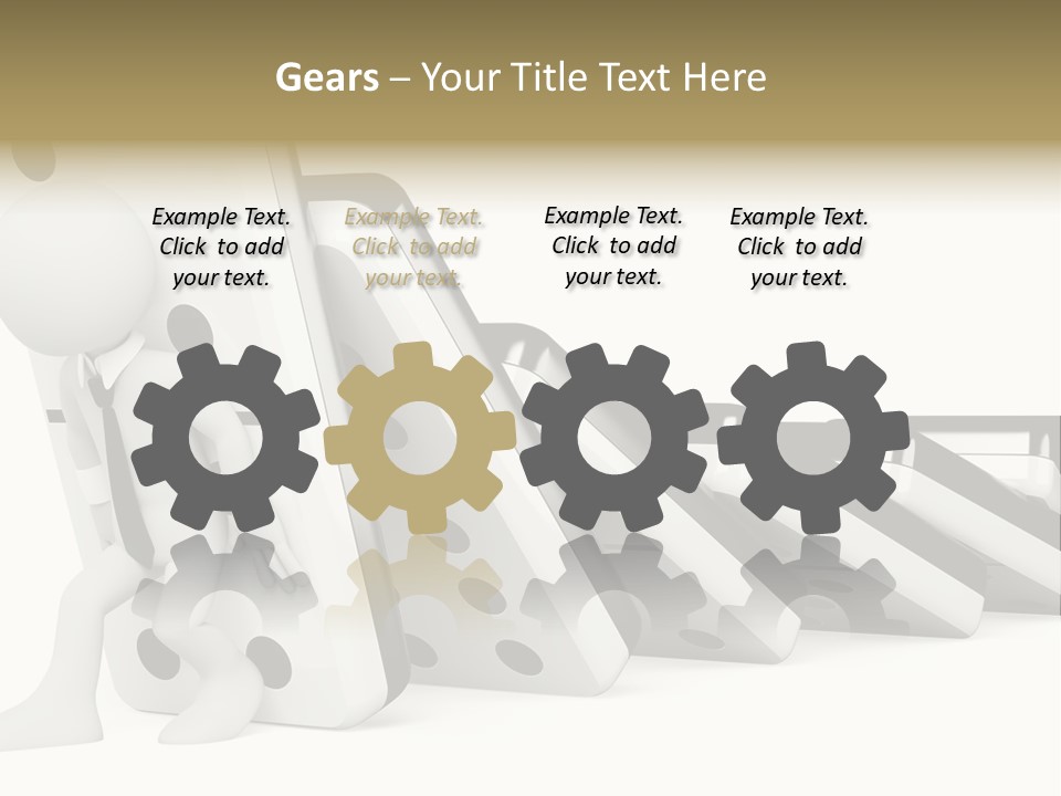 Image Chain Illustration PowerPoint Template
