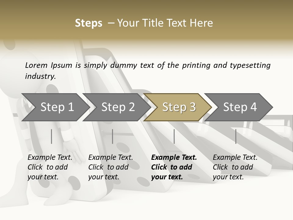 Image Chain Illustration PowerPoint Template