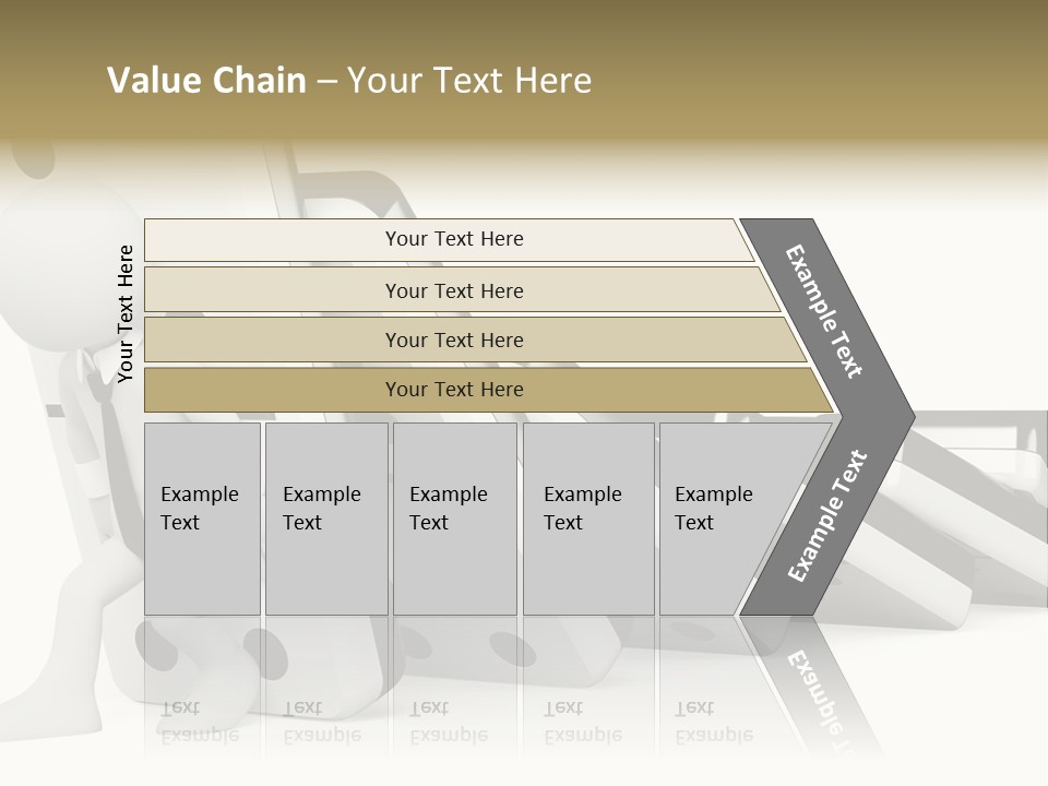 Image Chain Illustration PowerPoint Template