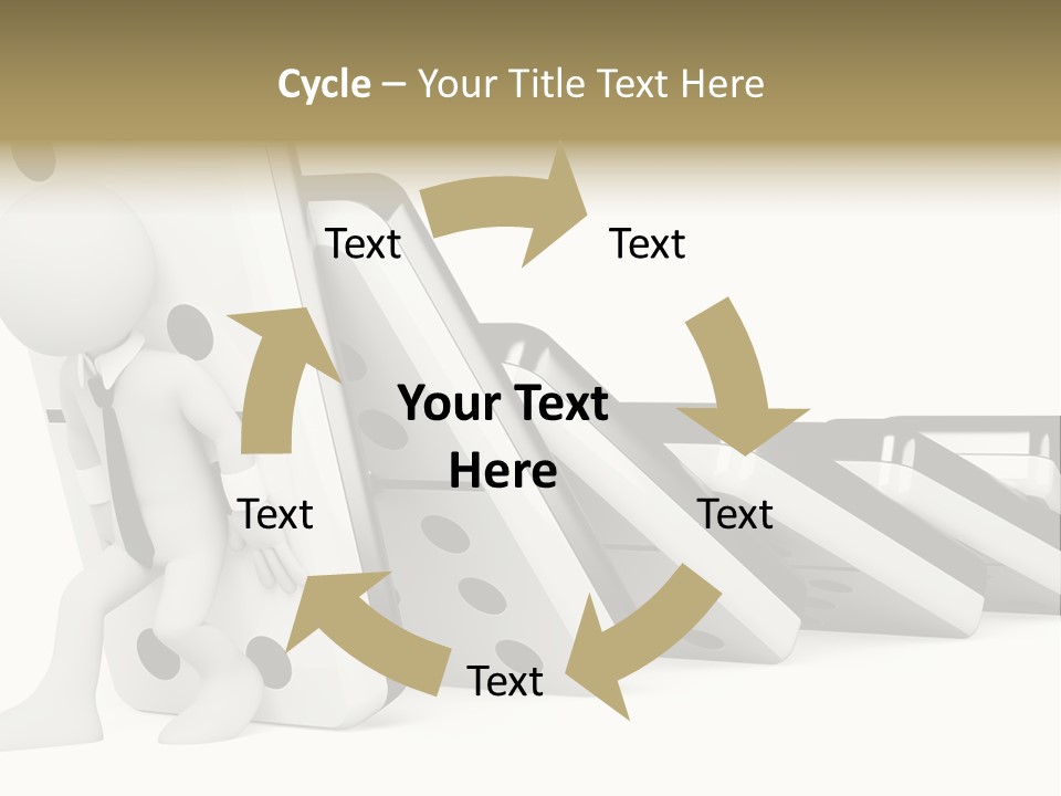 Image Chain Illustration PowerPoint Template