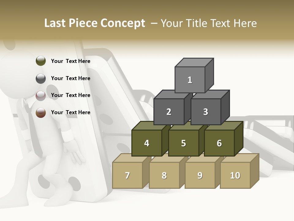 Image Chain Illustration PowerPoint Template