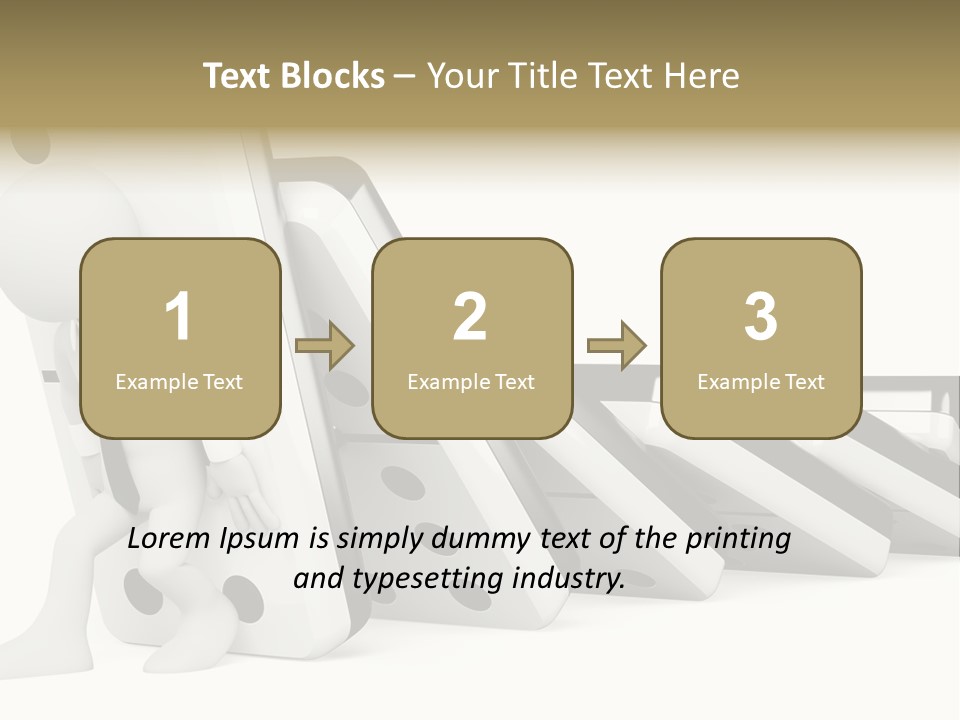 Image Chain Illustration PowerPoint Template