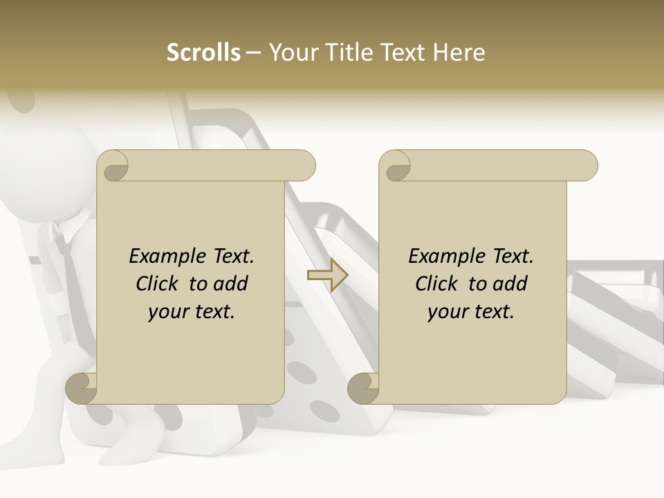 Image Chain Illustration PowerPoint Template
