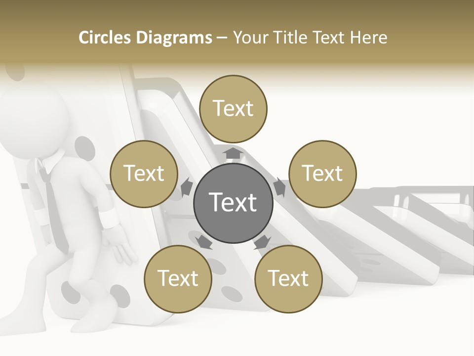 Image Chain Illustration PowerPoint Template