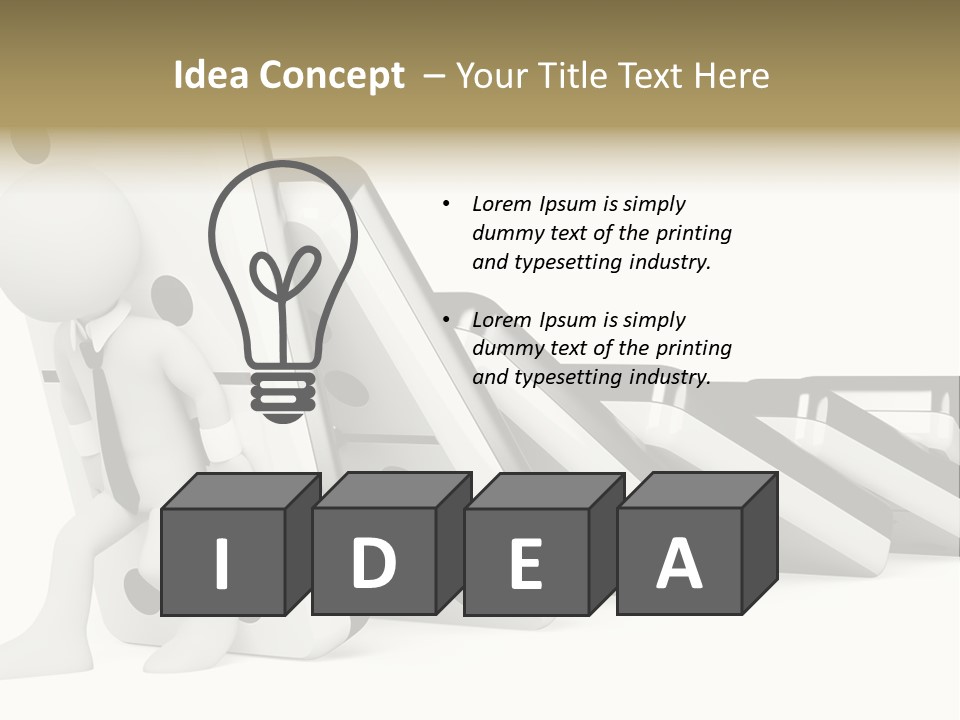 Image Chain Illustration PowerPoint Template