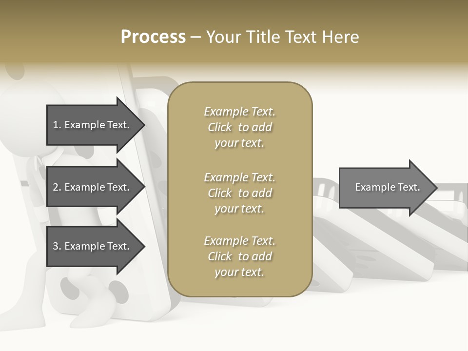 Image Chain Illustration PowerPoint Template