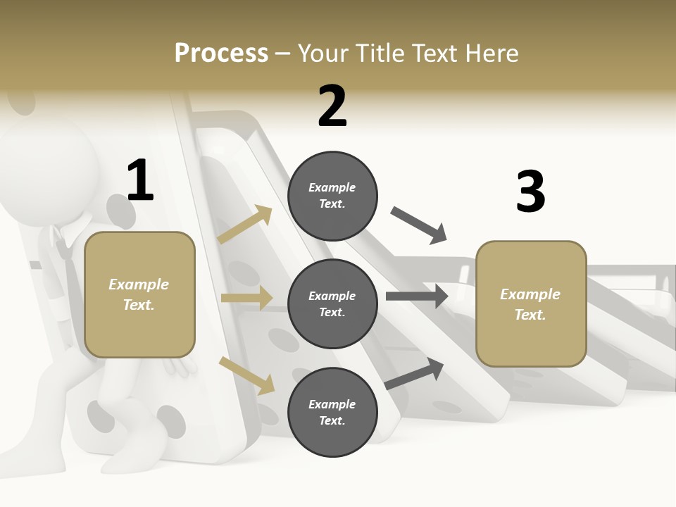 Image Chain Illustration PowerPoint Template