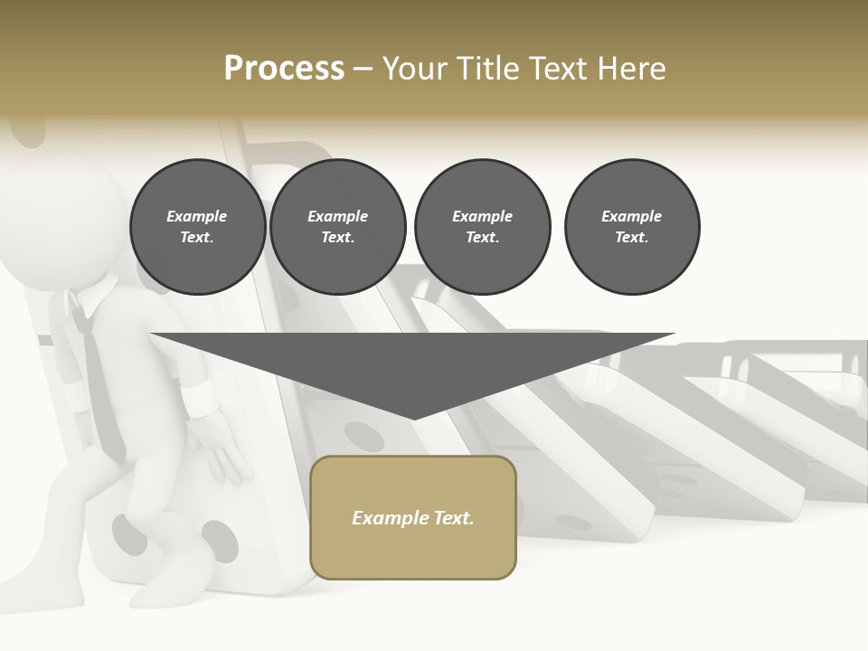 Image Chain Illustration PowerPoint Template