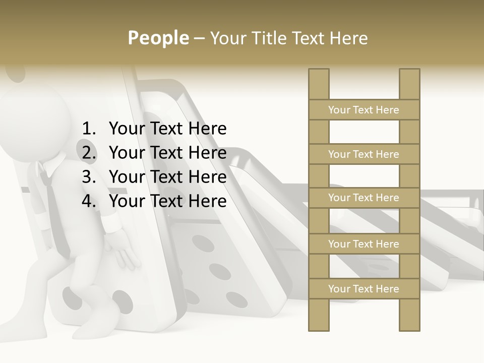 Image Chain Illustration PowerPoint Template