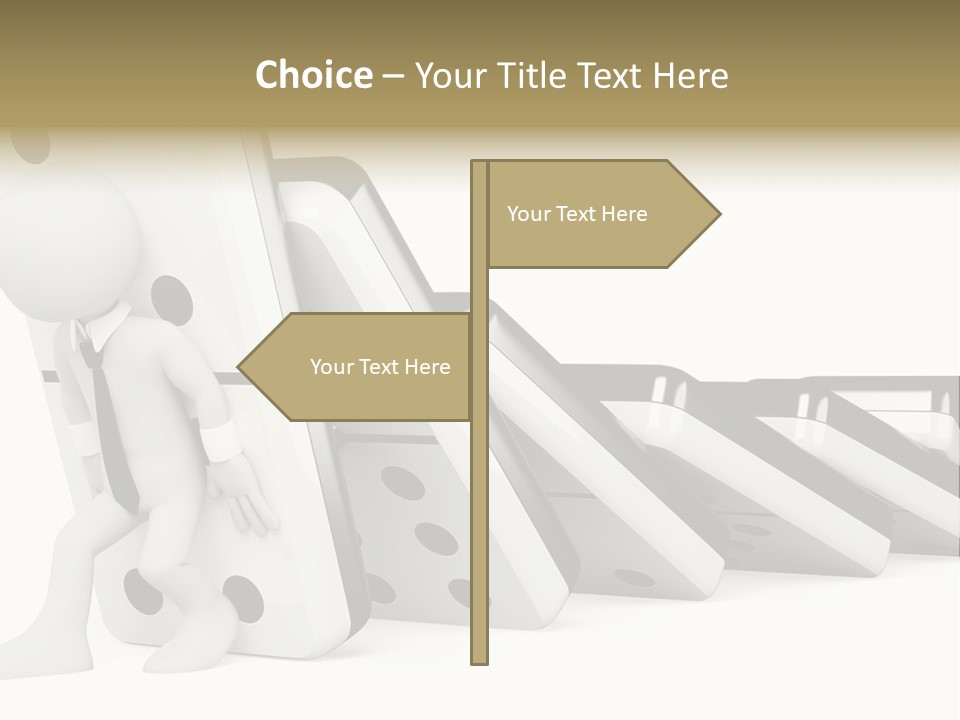 Image Chain Illustration PowerPoint Template