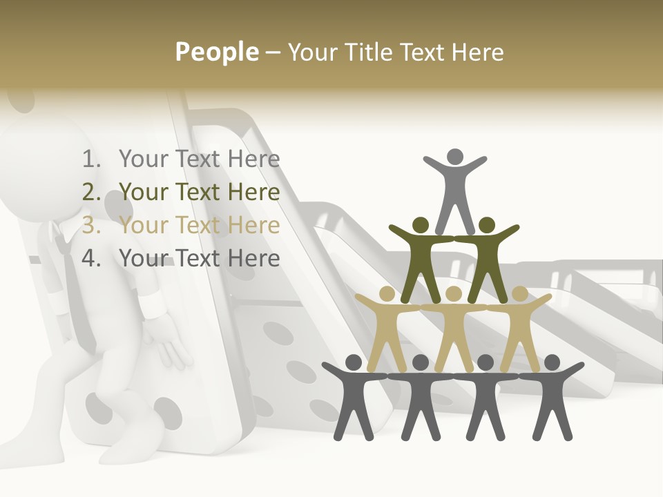 Image Chain Illustration PowerPoint Template