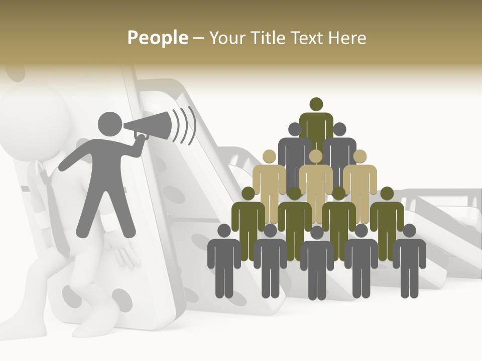 Image Chain Illustration PowerPoint Template