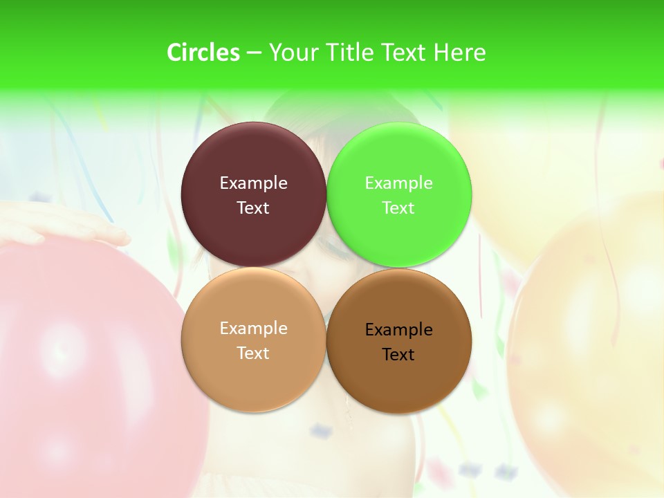 Adorable Pretty Vibrant PowerPoint Template