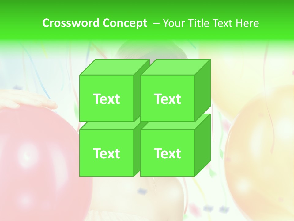 Adorable Pretty Vibrant PowerPoint Template