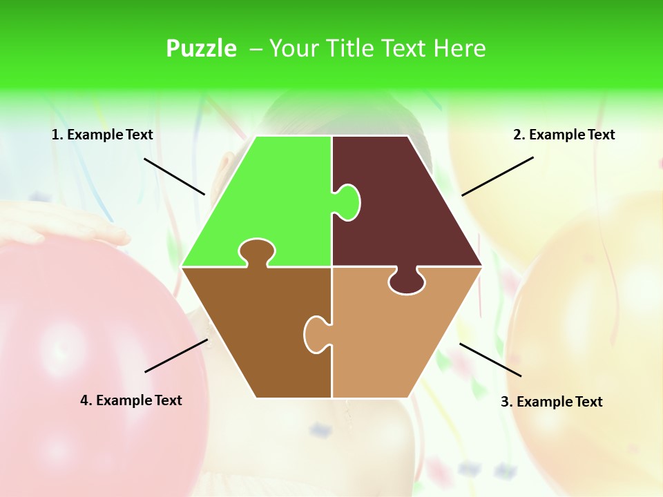 Adorable Pretty Vibrant PowerPoint Template