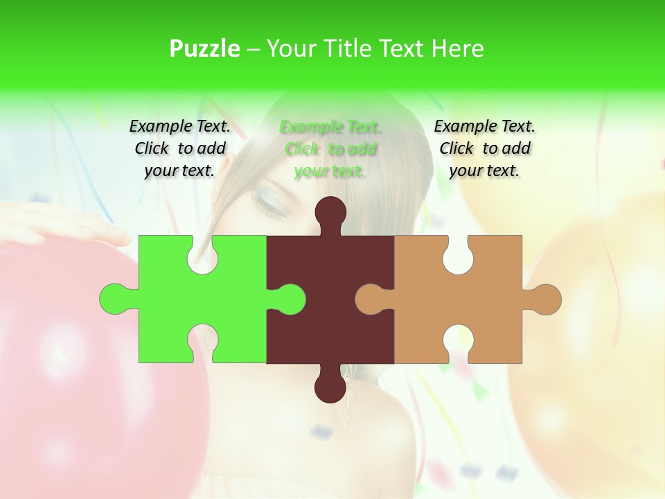 Adorable Pretty Vibrant PowerPoint Template