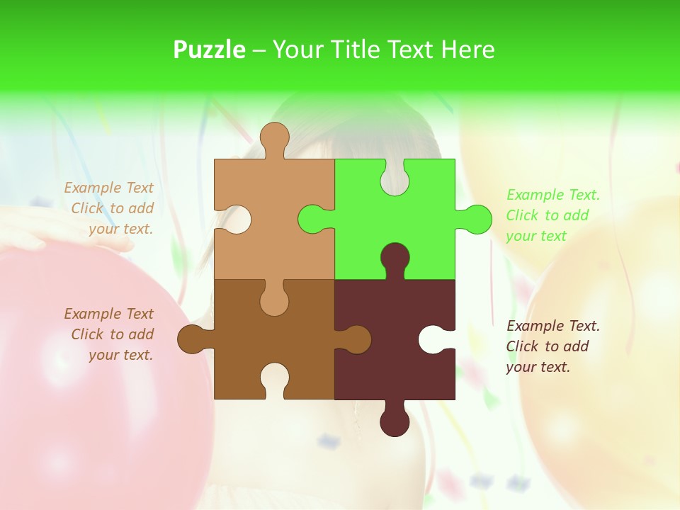 Adorable Pretty Vibrant PowerPoint Template