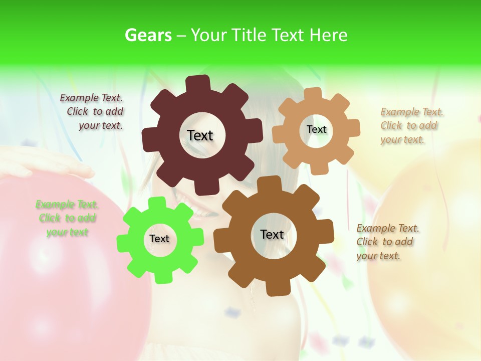 Adorable Pretty Vibrant PowerPoint Template