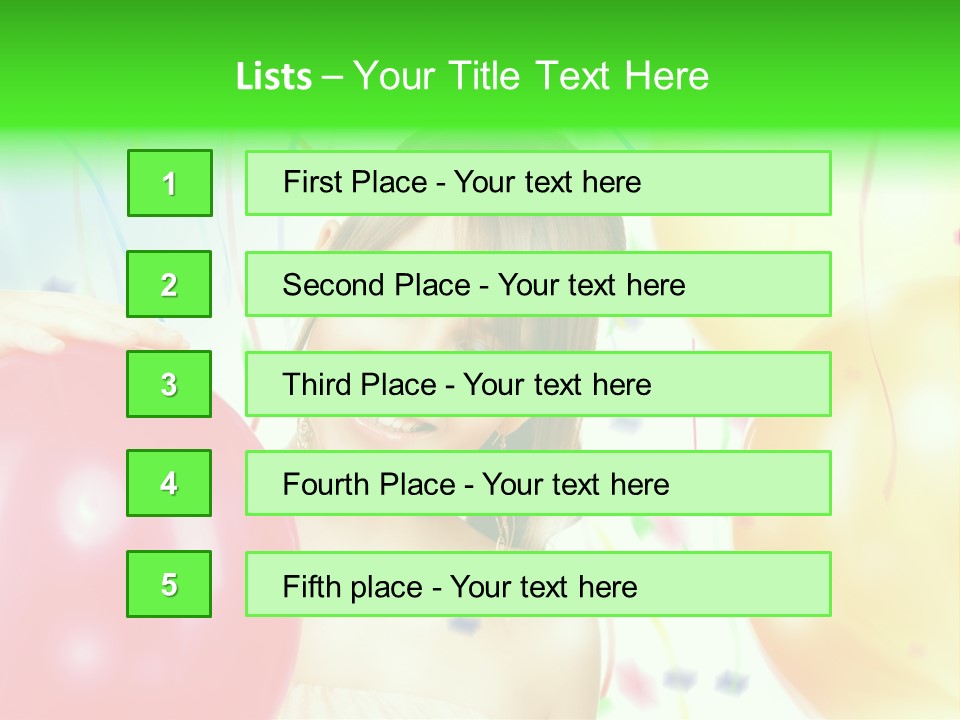 Adorable Pretty Vibrant PowerPoint Template