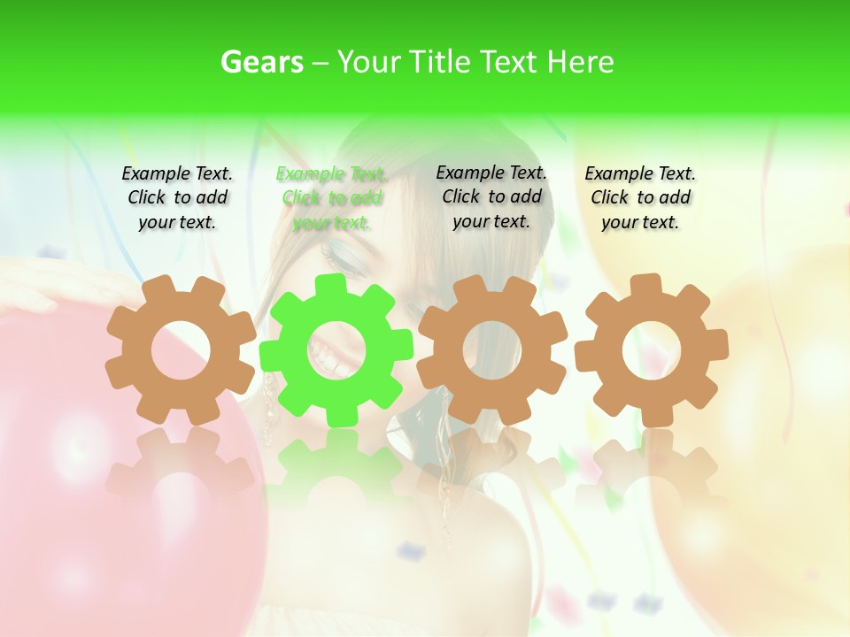 Adorable Pretty Vibrant PowerPoint Template