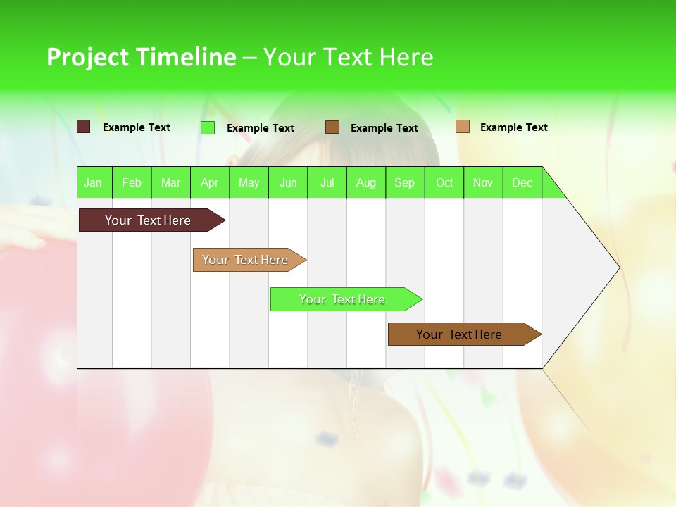 Adorable Pretty Vibrant PowerPoint Template