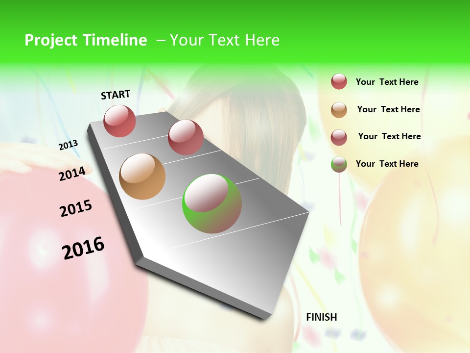 Adorable Pretty Vibrant PowerPoint Template