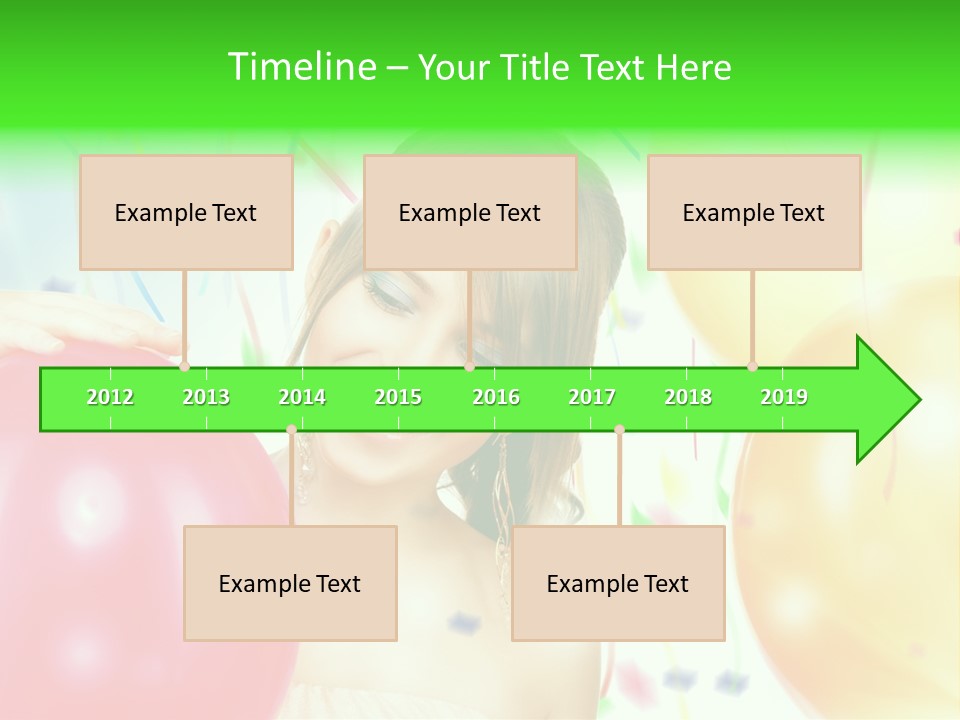 Adorable Pretty Vibrant PowerPoint Template