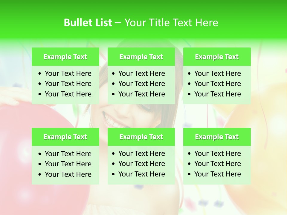 Adorable Pretty Vibrant PowerPoint Template