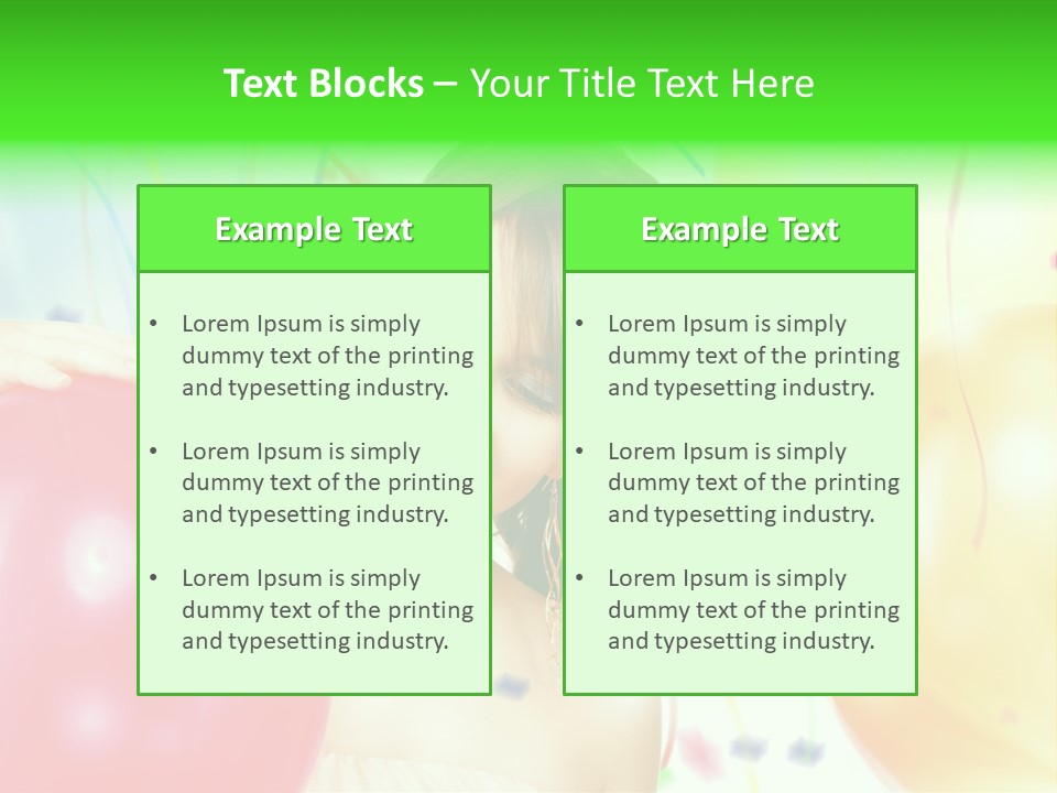 Adorable Pretty Vibrant PowerPoint Template