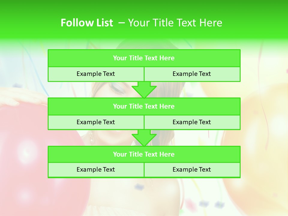 Adorable Pretty Vibrant PowerPoint Template