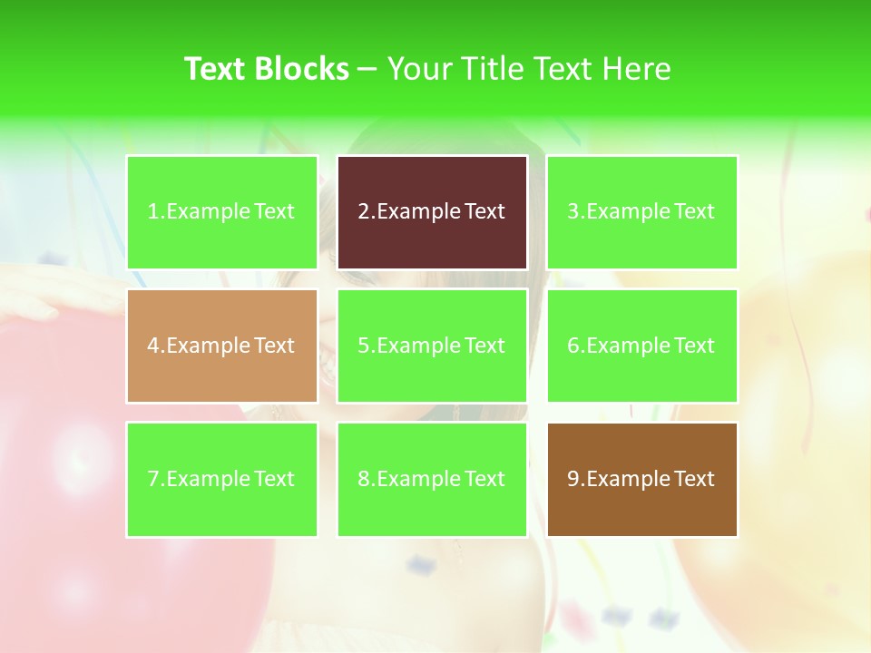 Adorable Pretty Vibrant PowerPoint Template