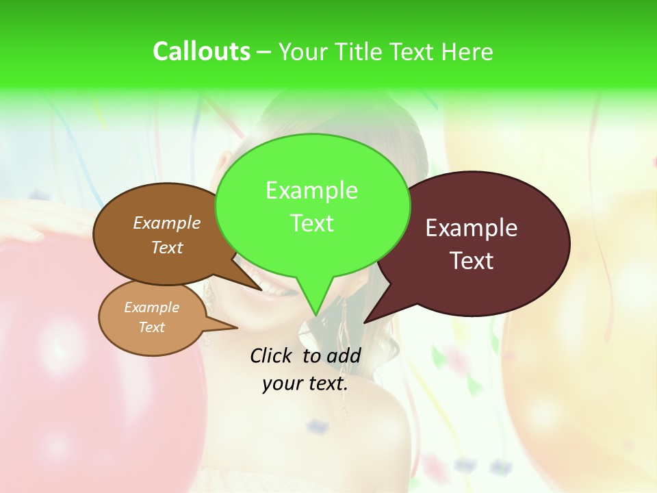 Adorable Pretty Vibrant PowerPoint Template