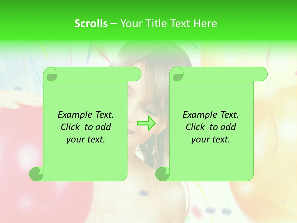 Adorable Pretty Vibrant PowerPoint Template