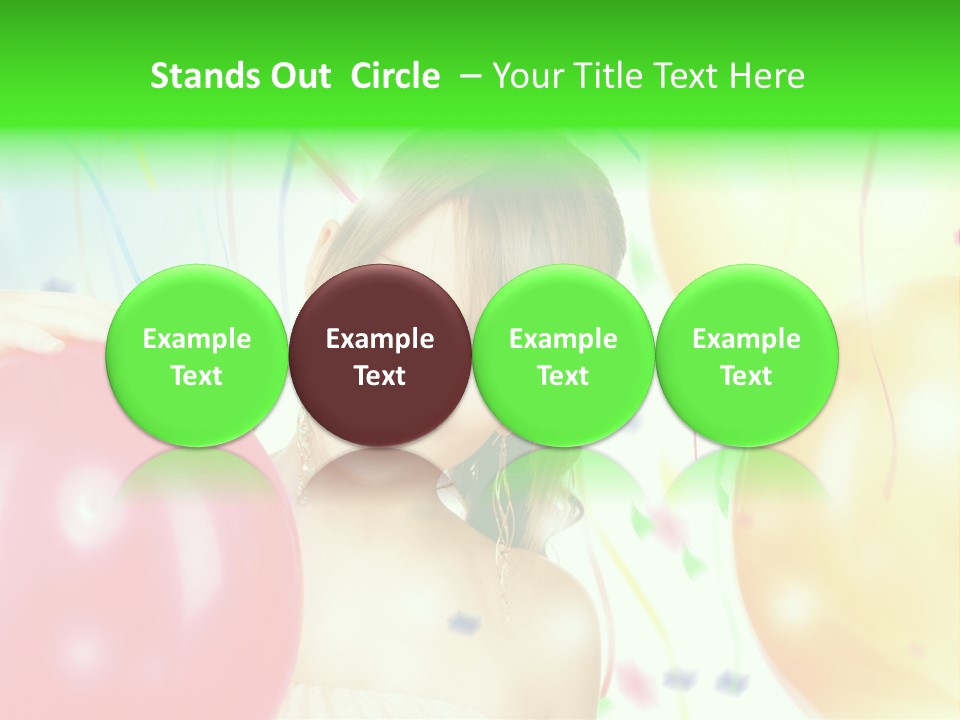 Adorable Pretty Vibrant PowerPoint Template