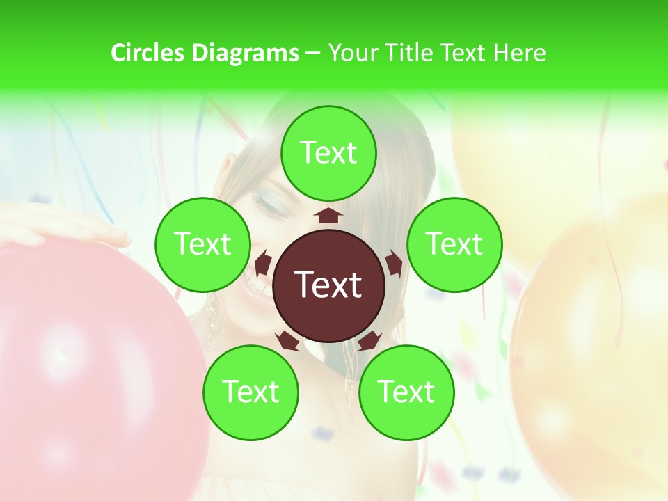 Adorable Pretty Vibrant PowerPoint Template