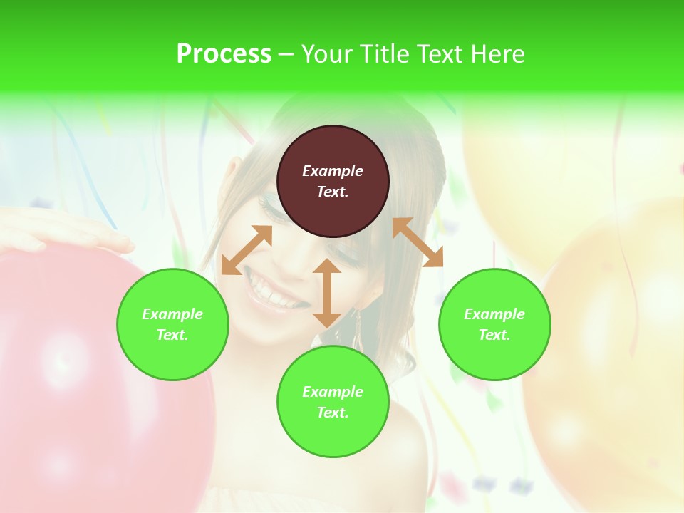 Adorable Pretty Vibrant PowerPoint Template