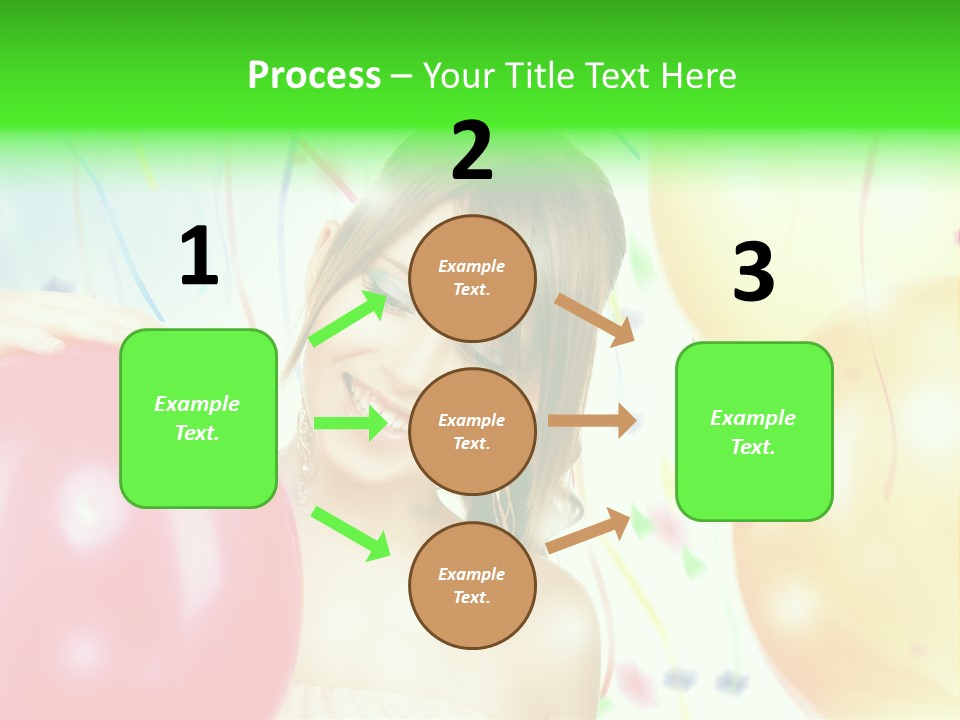 Adorable Pretty Vibrant PowerPoint Template