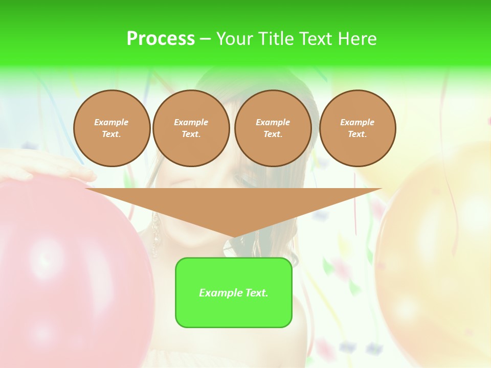 Adorable Pretty Vibrant PowerPoint Template