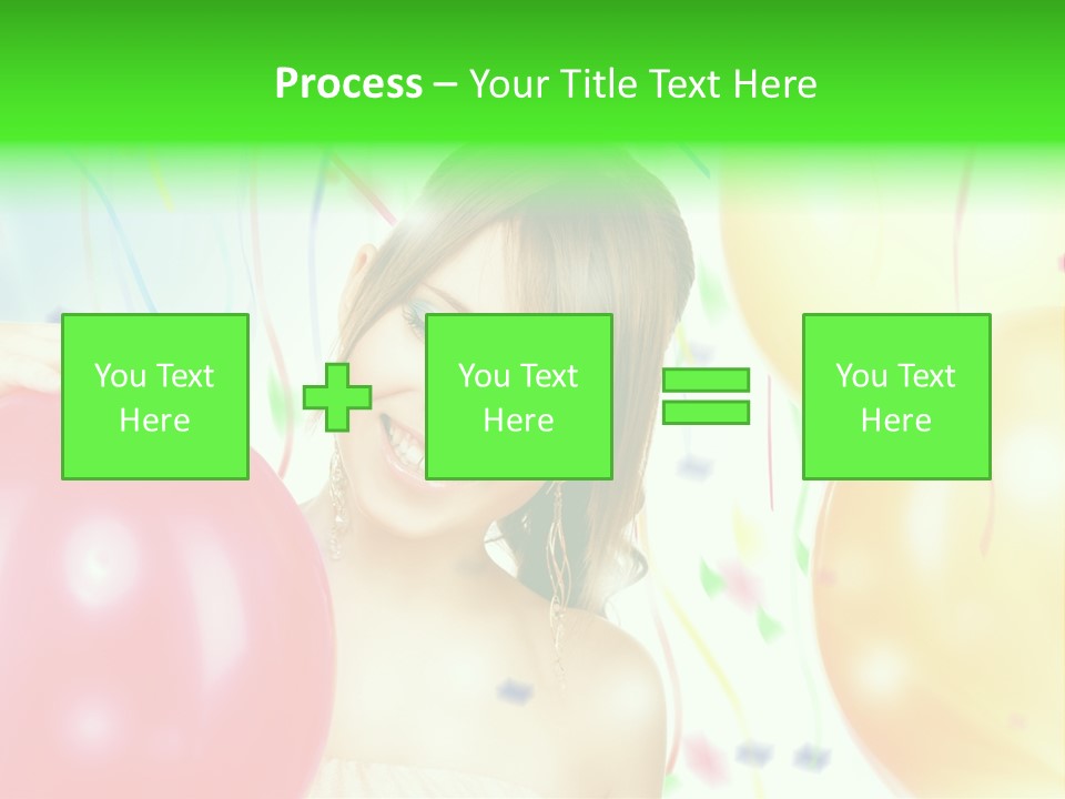 Adorable Pretty Vibrant PowerPoint Template