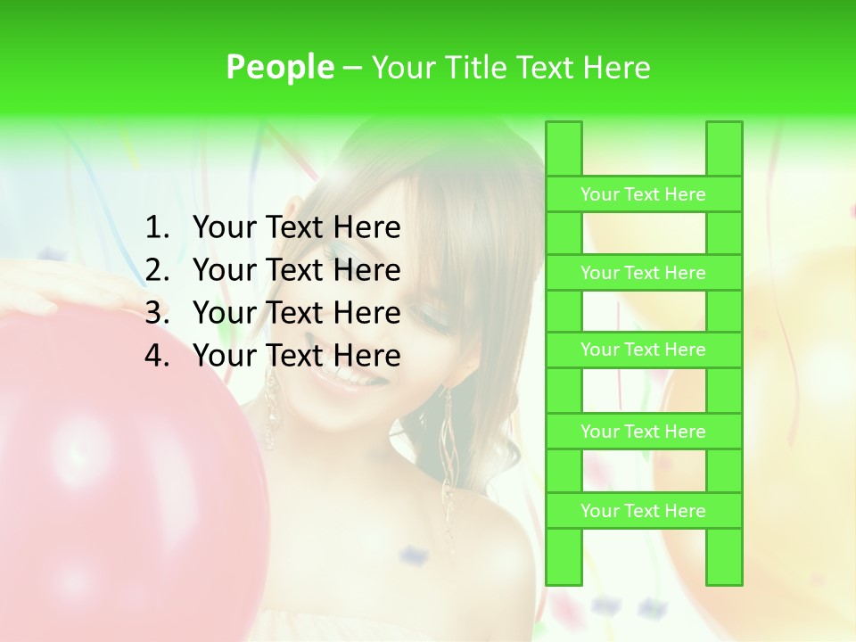 Adorable Pretty Vibrant PowerPoint Template